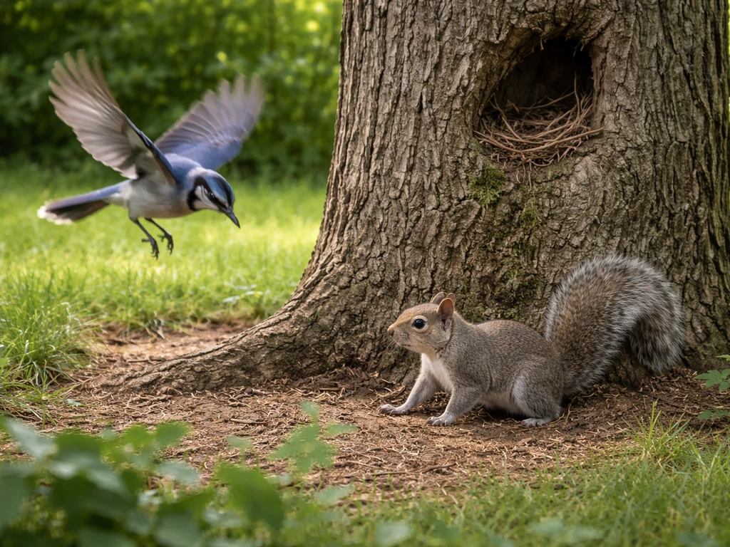 Why Would a Bird Chase a Squirrel? Causes and Next Steps