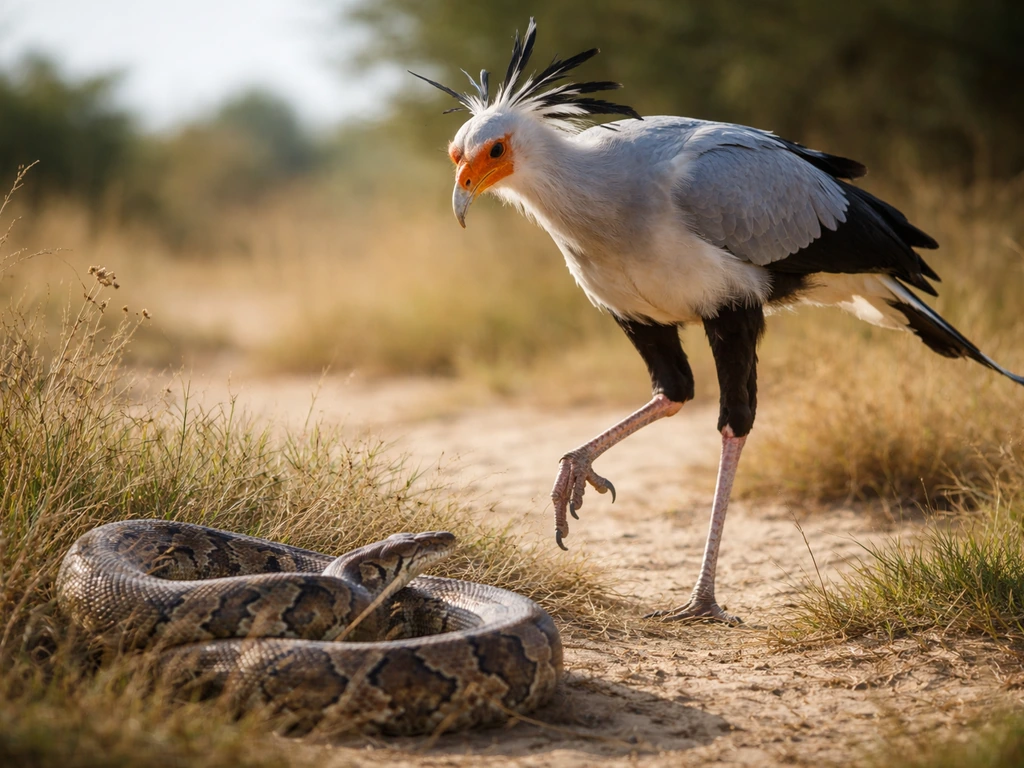 Can a Secretary Bird Kill a Python? Truth and Safety