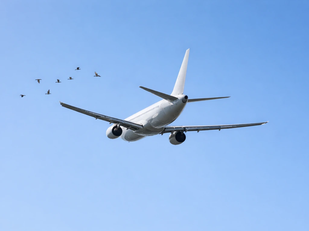What Are the Chances of a Bird Hitting a Plane?