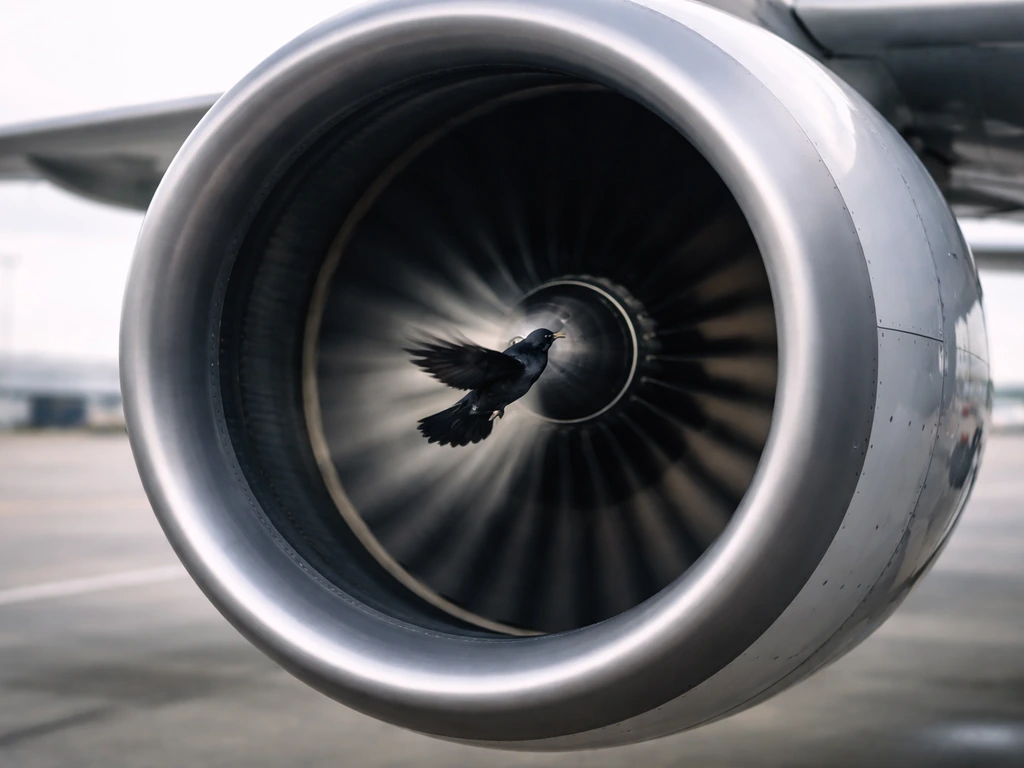 What Happens If a Bird Hits a Plane Engine